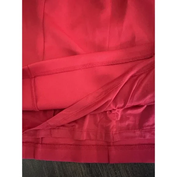 GUESS Women's Anya Straight neckline Strapless Party Bodycon Dress Red 14 - Picture 7 of 11